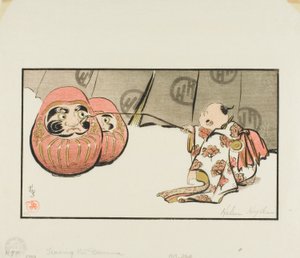 Driller Daruma af Helen Hyde