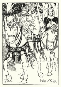 The Knight Magnificent (gravering)