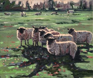 Nysgerrig flok I, 2009, af Helen White