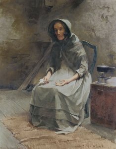 Efterårsrose; Hostros af Helene Schjerfbeck