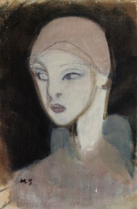 Pige fra øerne, 1929. af Helene Schjerfbeck