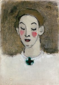 Sygeplejerske I (Kaija Lahtinen) af Helene Schjerfbeck