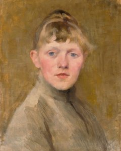 Selvportræt af Helene Schjerfbeck