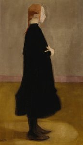 Skolepigen II, 1908. af Helene Schjerfbeck