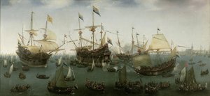 Returen til Amsterdam af den anden ekspedition til Ostindien, 19. juli 1599
