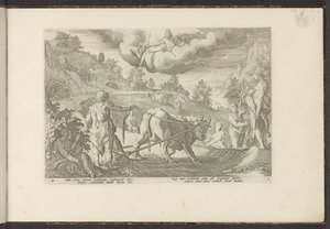 sølvalder Ovids metamorfoser (serietitel) Genskabelser af P. Ovidius Naso (serietitel) af Hendrick Goltzius (workshop of)