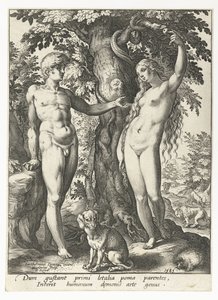Adam og Eva og slangen
