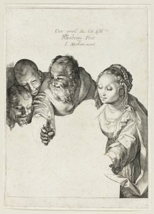Hyrdernes tilbedelse af Hendrick Goltzius