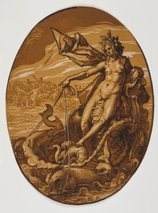 Amfitrite af Hendrick Goltzius