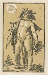 Bacchus af Hendrick Goltzius