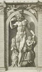 Bacchus af Hendrick Goltzius