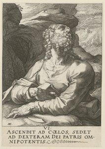 Bartholomæus, ark 6 i serien »Kristus, de tolv apostle og Paulus« af Hendrick Goltzius