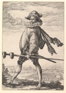 Infanterikaptajn af Hendrick Goltzius