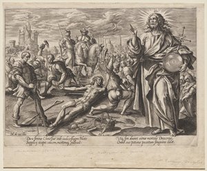 Kristus af Hendrick Goltzius
