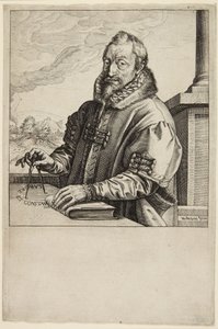 Christopher Plantin af Hendrick Goltzius
