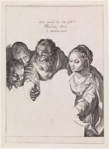 Hyrdernes tilbedelse af Hendrick Goltzius
