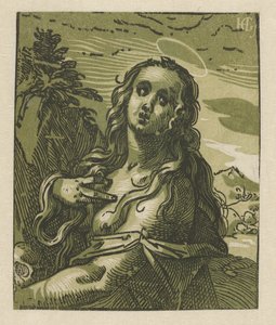 Af boetvaardige Maria Magdalena af Hendrick Goltzius