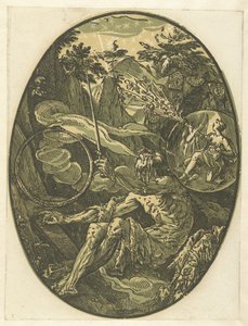 Demogorgon i Evighedshulen Gods and Goddesses (serietitel) af Hendrick Goltzius
