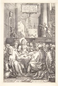 Den sidste nadver af Hendrick Goltzius