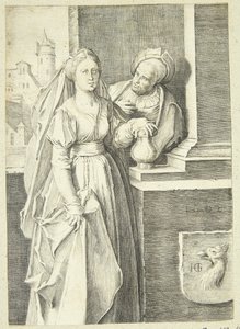 Det ulige par af Hendrick Goltzius