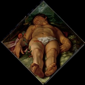 Døende Adonis af Hendrick Goltzius