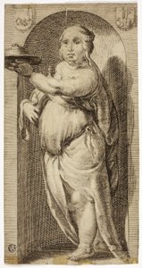 frådseri af Hendrick Goltzius