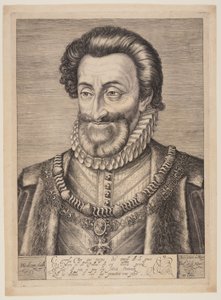 Henrik IV af Frankrig af Hendrick Goltzius