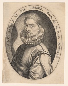 Hieronymous Scholiers af Hendrick Goltzius