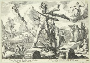 Jernalderen af Hendrick Goltzius
