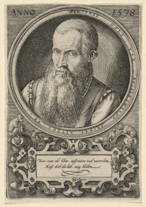 Johan Gols [Kunstnerens far] af Hendrick Goltzius