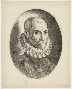 Johannes Stradanus af Hendrick Goltzius