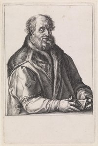 Johannes Zurenus (1517-1591) af Hendrick Goltzius