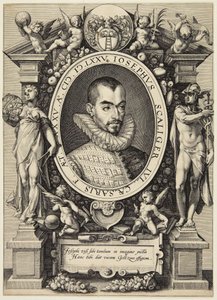 Josephus Justus Scaliger af Hendrick Goltzius