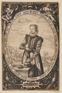 Josina Hamels af Hendrick Goltzius