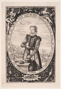 Josina Hamels af Hendrick Goltzius