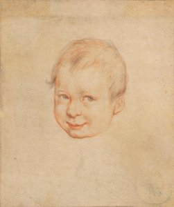 Barnehoved af Hendrick Goltzius