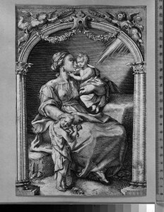 Næstekærlighed af Hendrick Goltzius