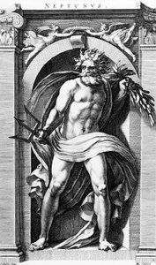 Neptun af Hendrick Goltzius