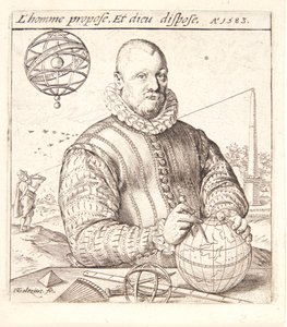 Nicolaus Petri van Deventer af Hendrick Goltzius