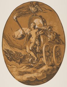 Nox, fra The Deities af Hendrick Goltzius