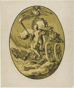 Nox, plade syv fra Demogorgon and the Deities af Hendrick Goltzius