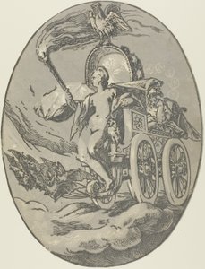 Nox, plade syv fra Demogorgon and the Deities af Hendrick Goltzius