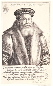 Petrus Forestus af Hendrick Goltzius