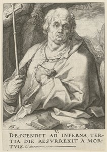 Philippus, ark 5 i serien »Kristus, de tolv apostle og Paulus« af Hendrick Goltzius