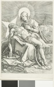 pieta af Hendrick Goltzius