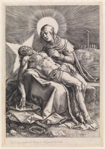 Pietà af Hendrick Goltzius