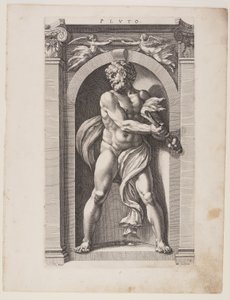 Pluto, fra Otte hedenske guder af Hendrick Goltzius