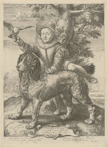 Portræt af Frederik de Vries af Hendrick Goltzius