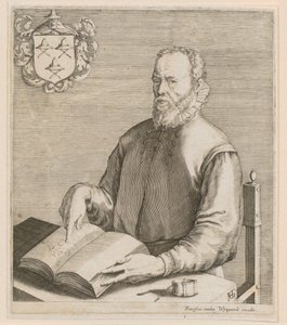 Portræt af Gerard de Jode af Hendrick Goltzius