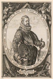 Portræt af Jaques de la Faille af Hendrick Goltzius
